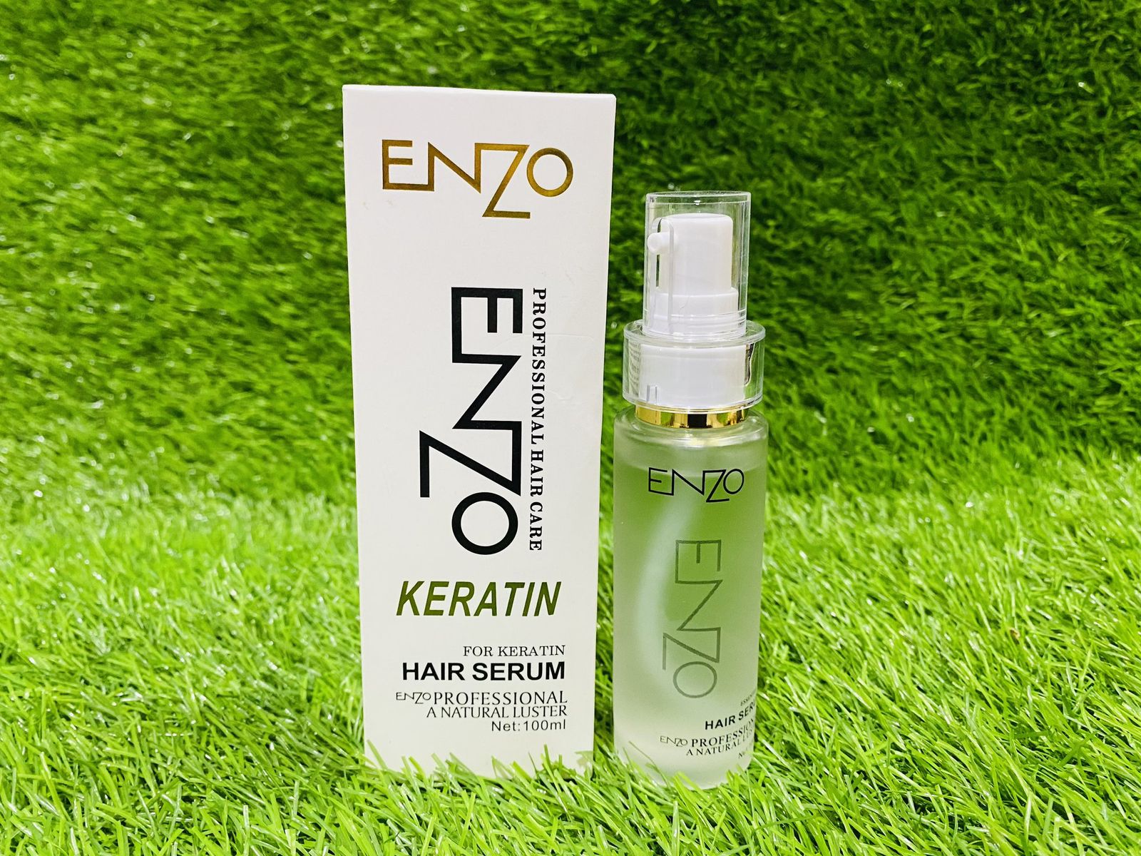 🎁✨ Special Offer: Buy the Treatment & Get the ENZO Keratin Hair Serum (100ml) FREE!